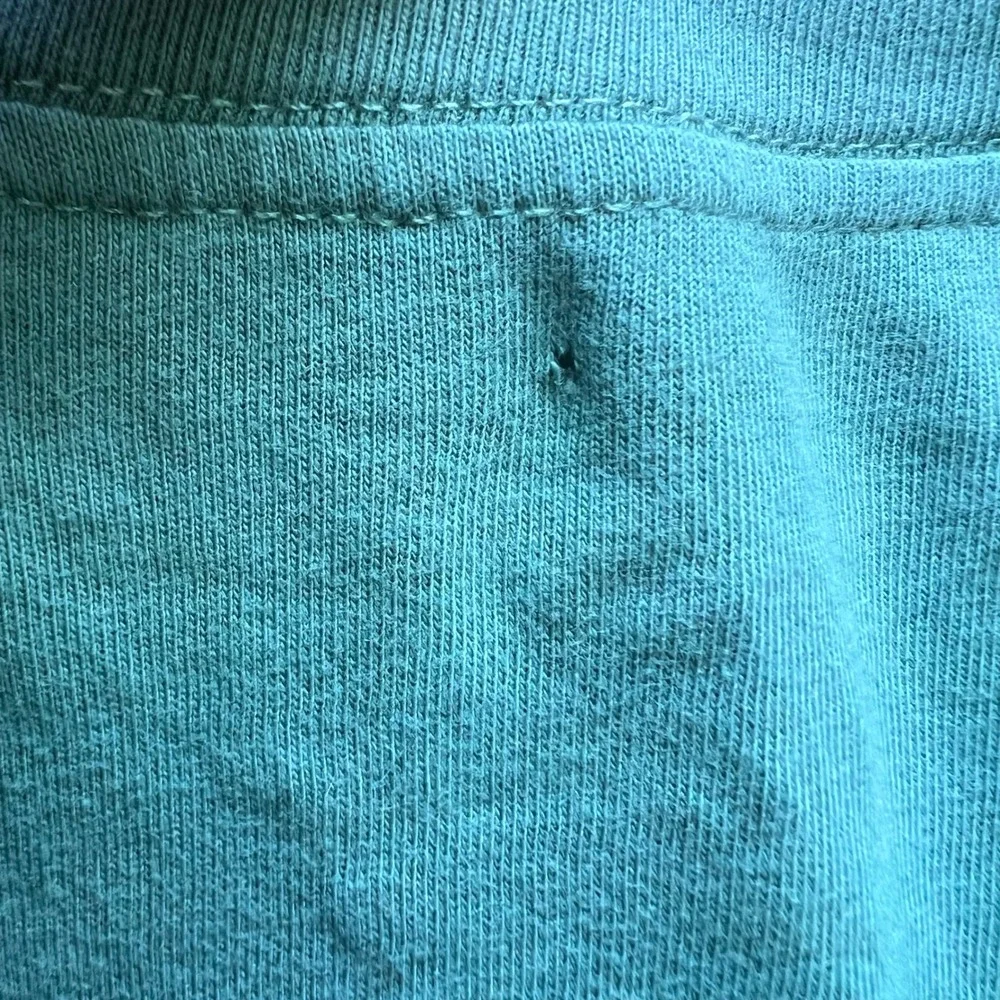 Nike The Nike Tee Loose Fit Teal Green Script Just Do It Cotton T-Shirt Womens M